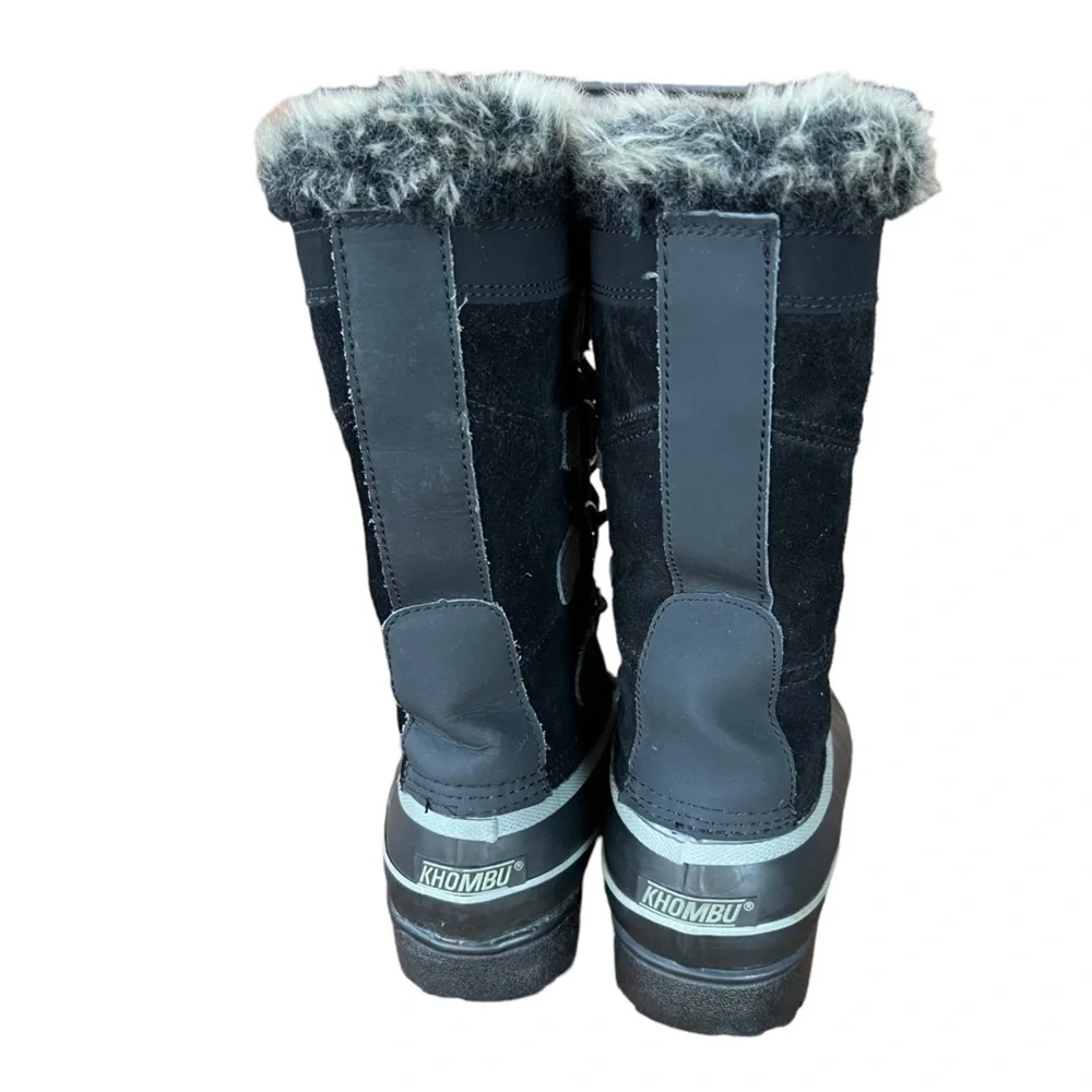 Khombu North Star women’s Thermolite Weather Estimated winter snow boots size 6